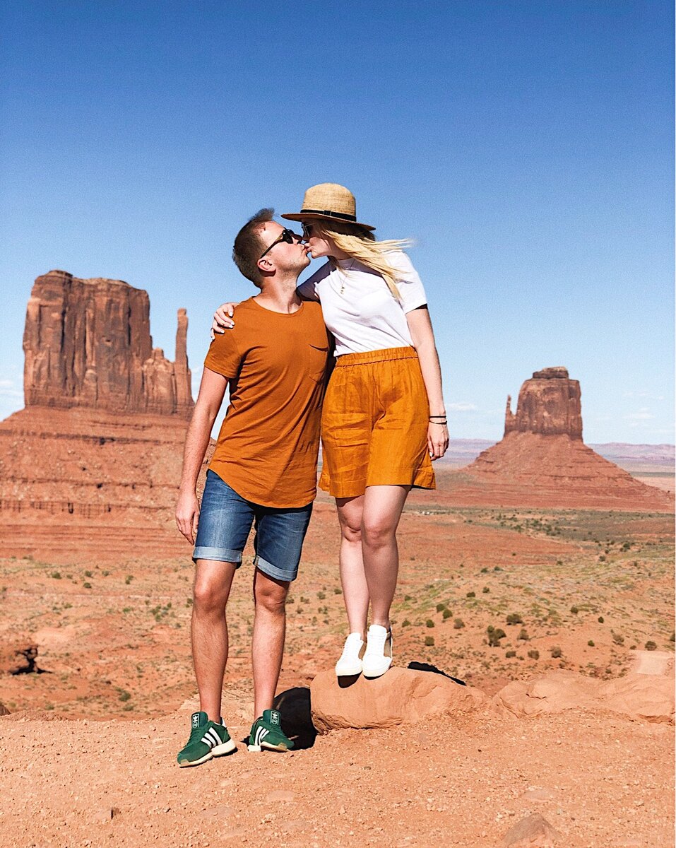 Долина Монументов. США. Штат Юта. За день до обнаружения потери