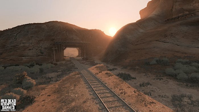 Скриншот Red Dead Redemption: Damned Enhancement Project