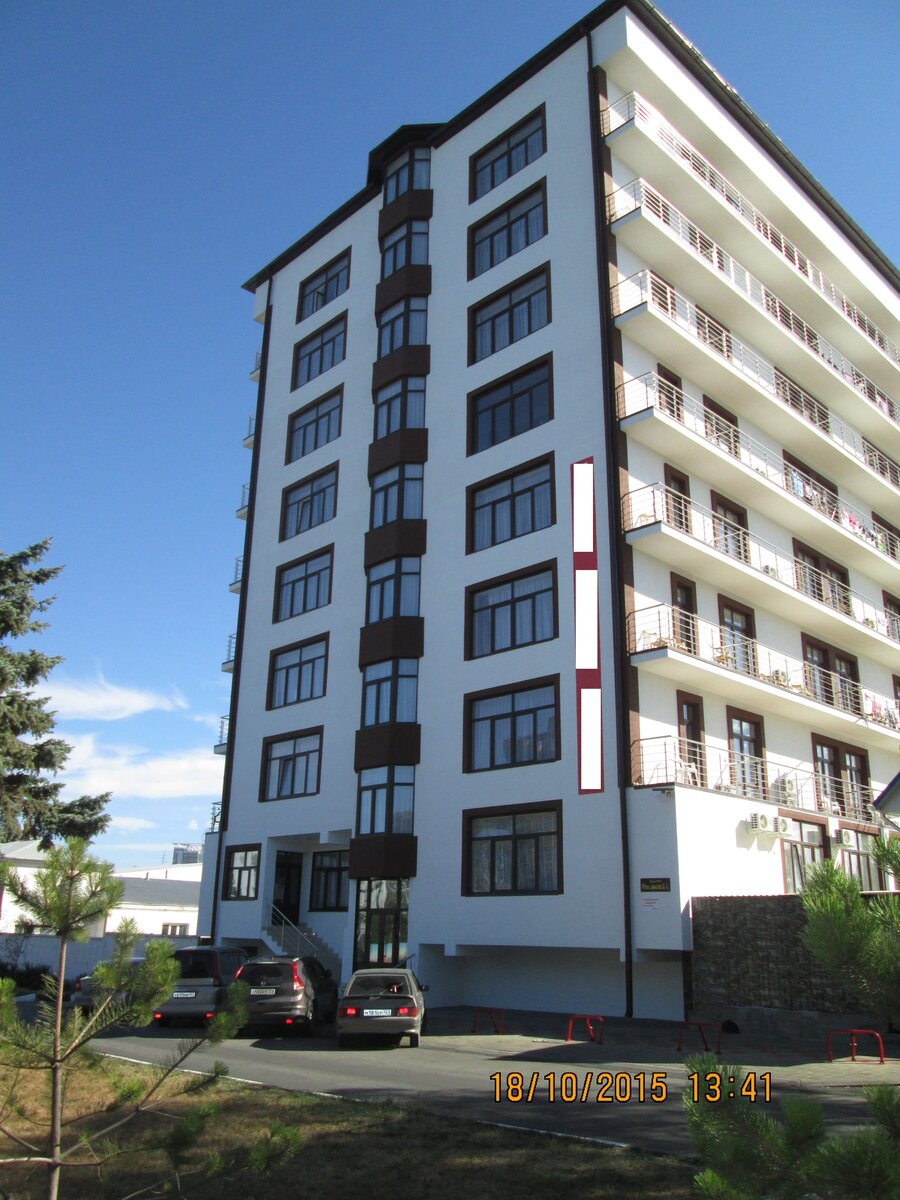 В этой гостинице мы жили в Анапе