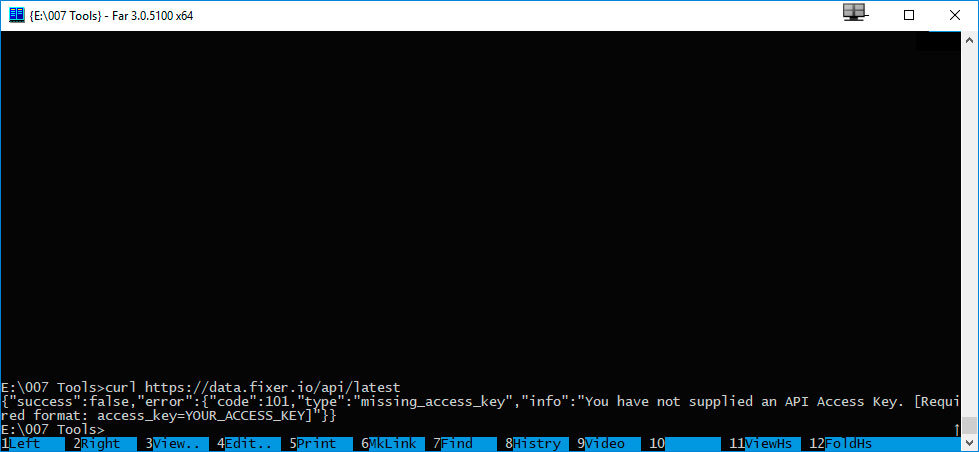Вывод без использования jq-утилиты