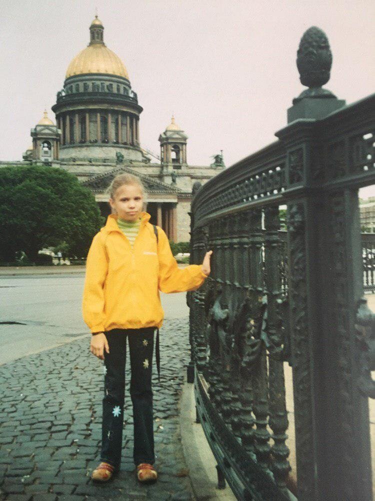 Рядом с Исаакиевским собором. Фото из архива автора.