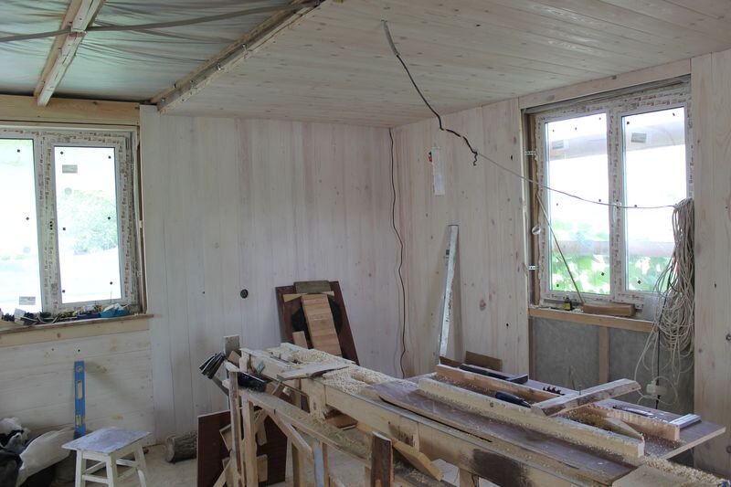 вот такие белые стены запланировала Главный Дизайнер