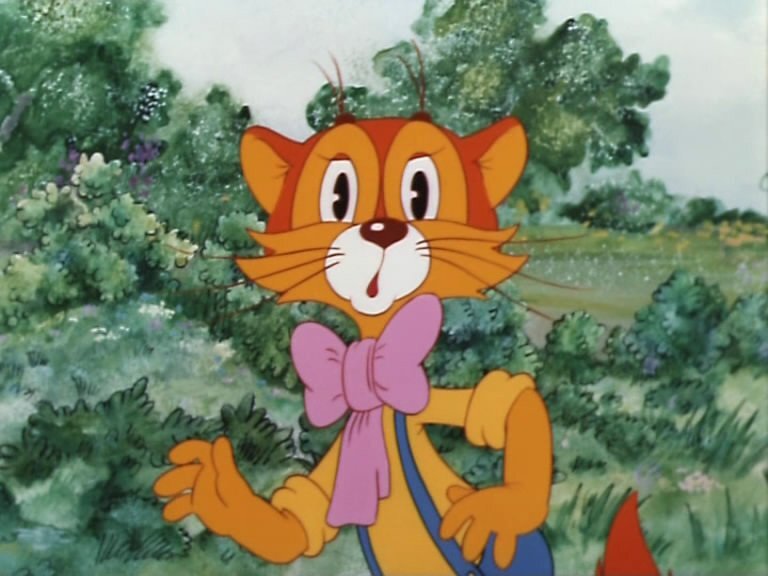 Кадр из мультфильма "Кот Леопольд"