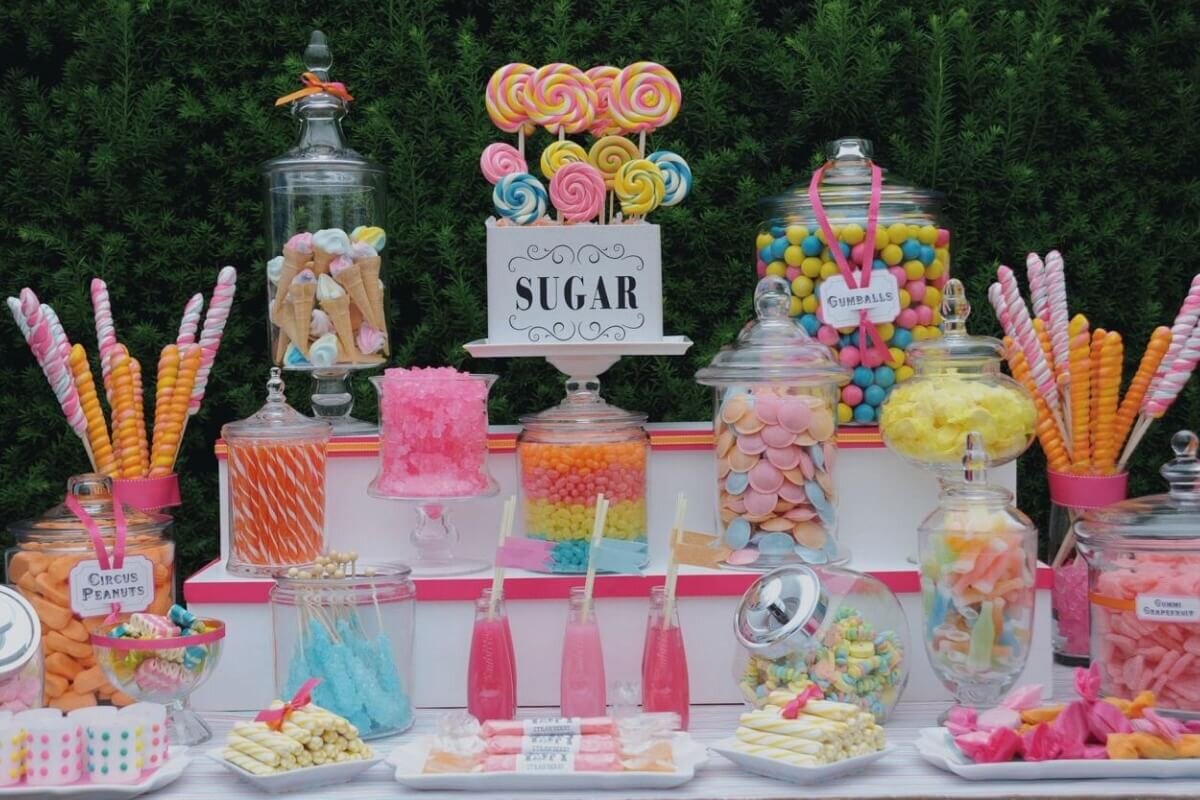 Сладкий стол на День рождения ребенка (Candy bar)