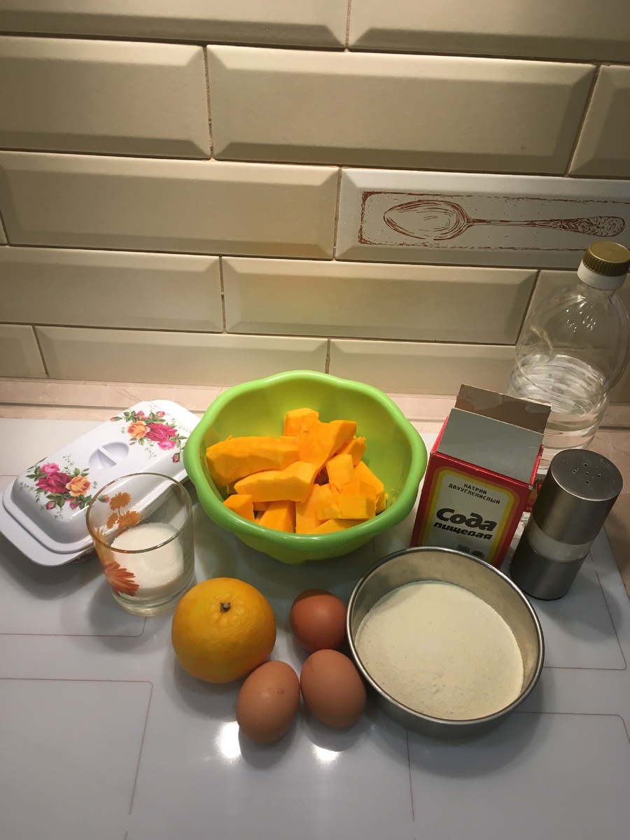 продукты для нашей запеканки 😋😋😋