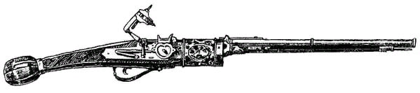 Вот с таким вот револьвером могли развлекаться на охоте богатеи конца 16 века