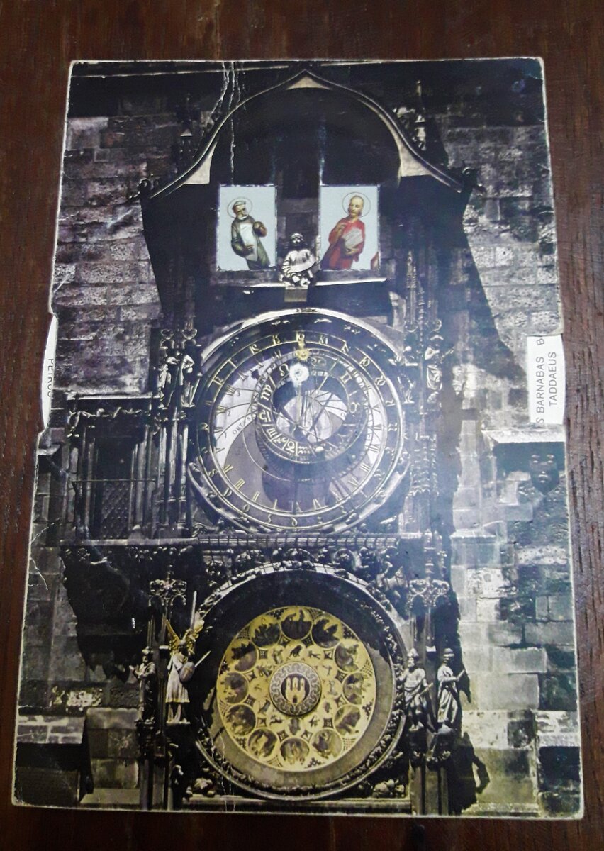 Свекровь в советское время привезла из Чехословакии странный календарь, показываю, как он выглядит и из чего состоит