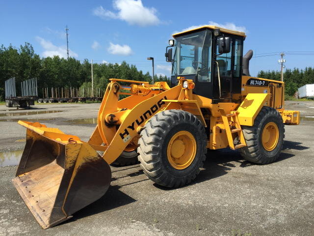 2006 HYUNDAI HL740-7 Wheel Loader за 7600 долларов США.  + накладные расходы.