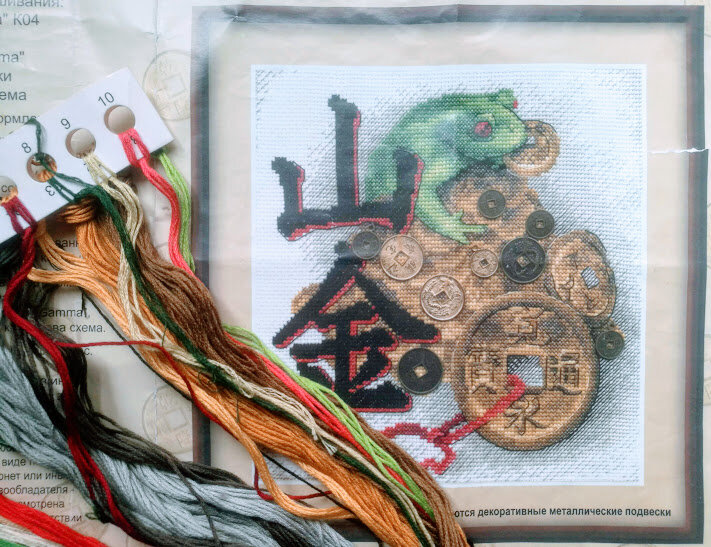 набор для вышивки крестиком "Денежная гора" от Panna.