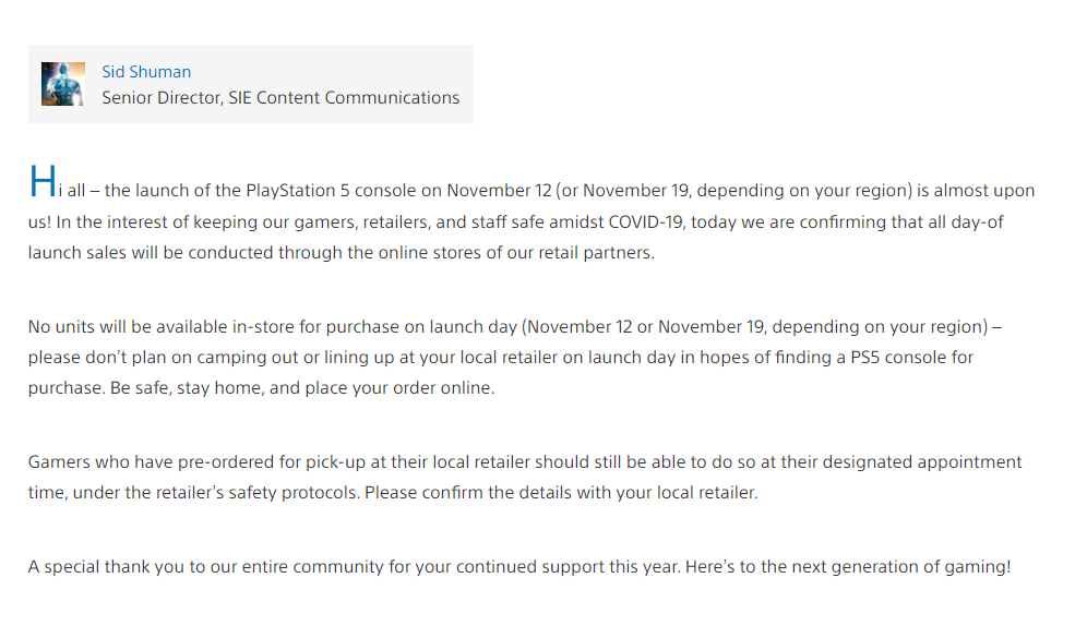 Официальный сайт Sony