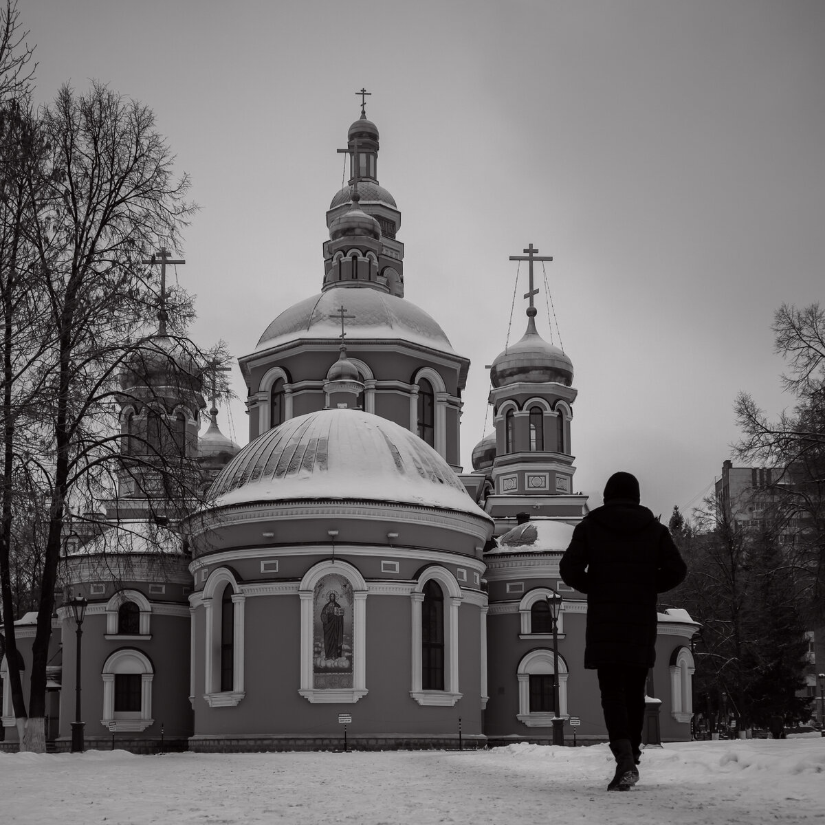 Кафедральный Соборный храм Рождества Богородицы, Уфа, январь, 2021