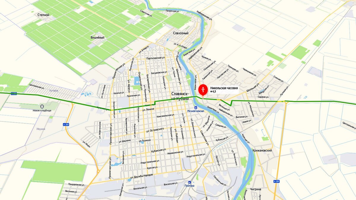 Часовня в хуторе Трудобеликовский