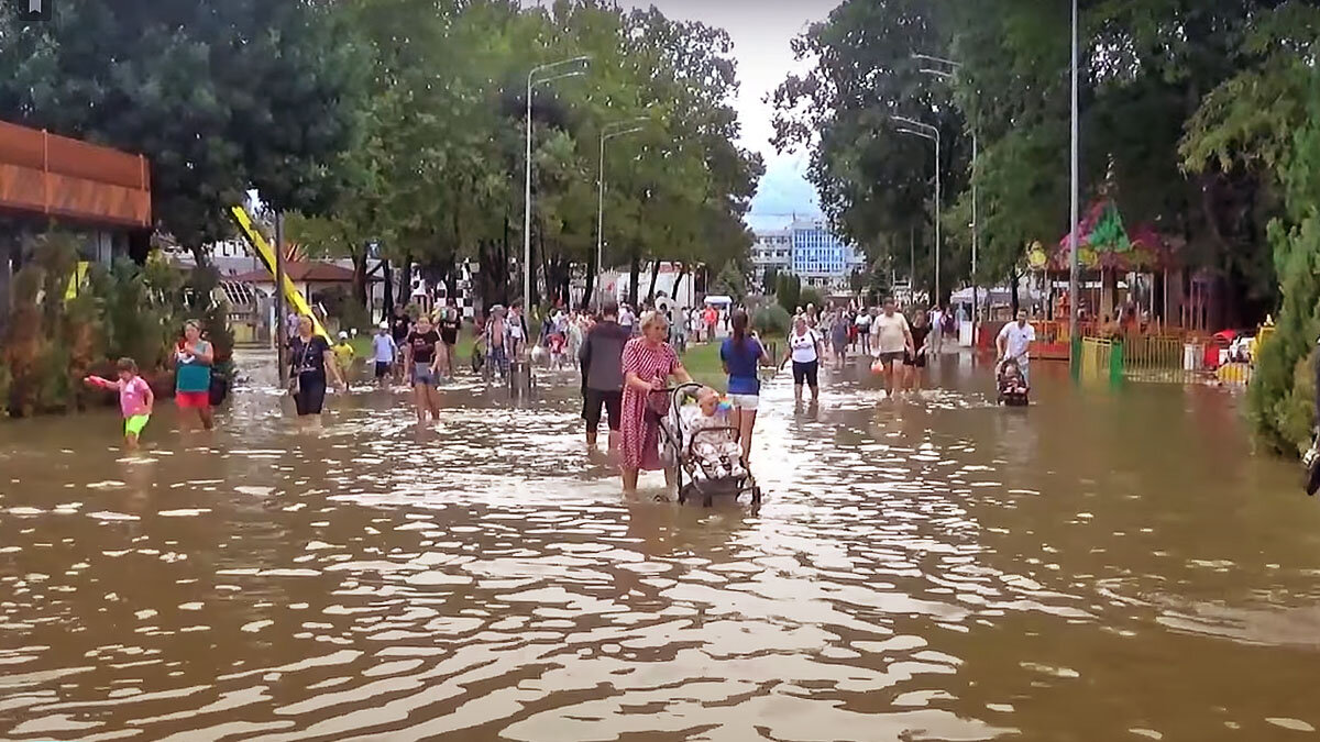 Тропический тайфун в Анапе. | Я живу в Анапе | Дзен