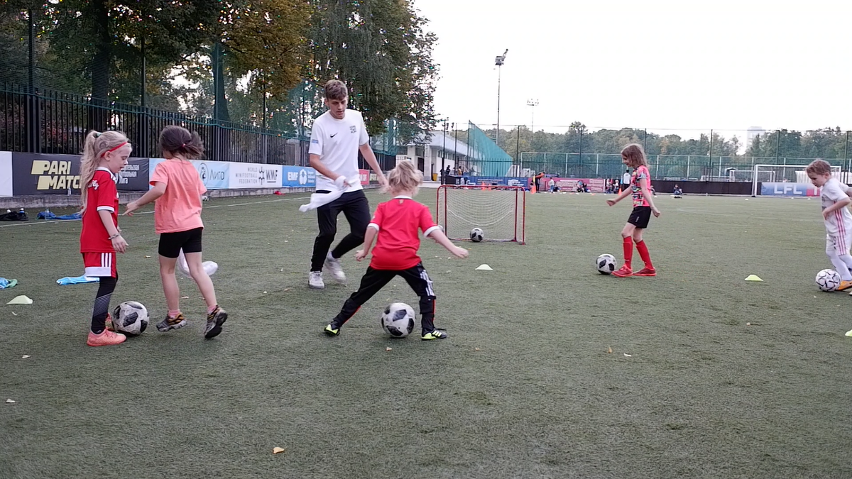 Кадр с нашей тренировки