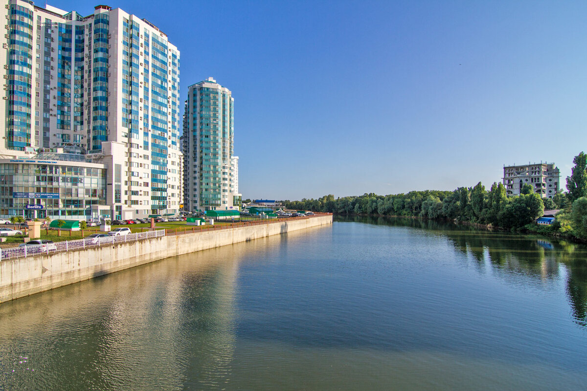 Фото реки кубань в краснодаре