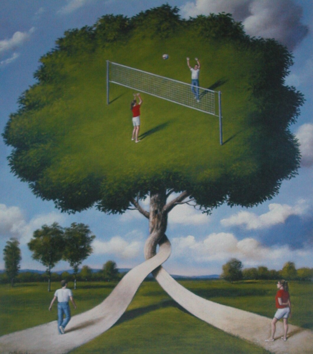 Художник Рафал Олбински