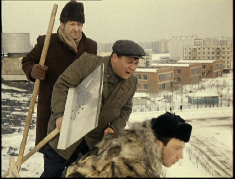 Кадр из фильма "Джентльмены удачи"