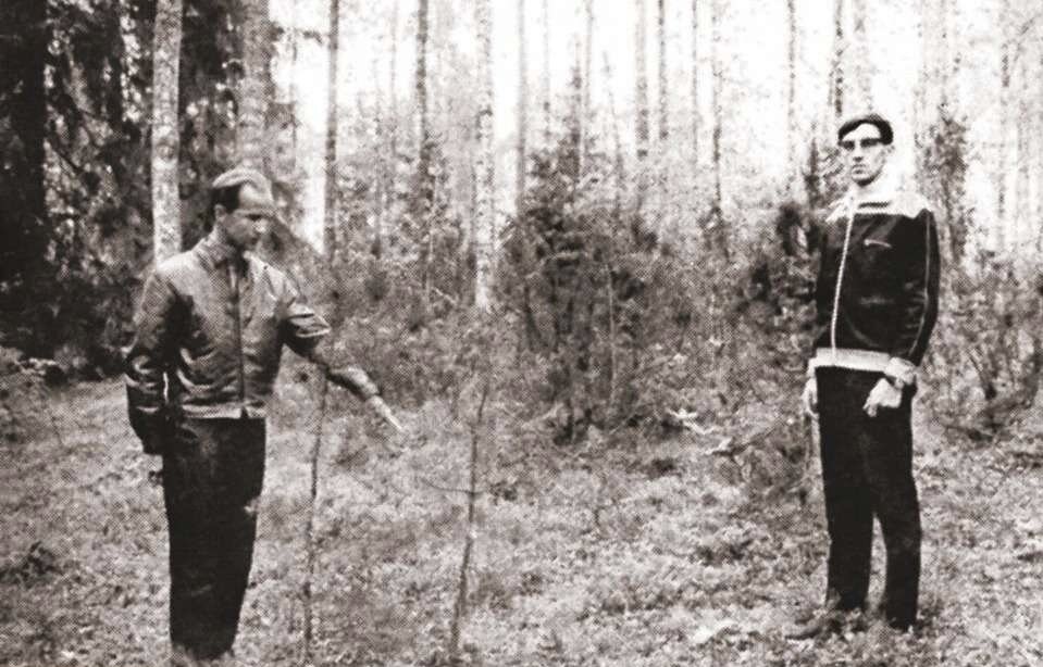 Как уверяли фермер и лесник, именно здесь произошла встреча с иноземцем