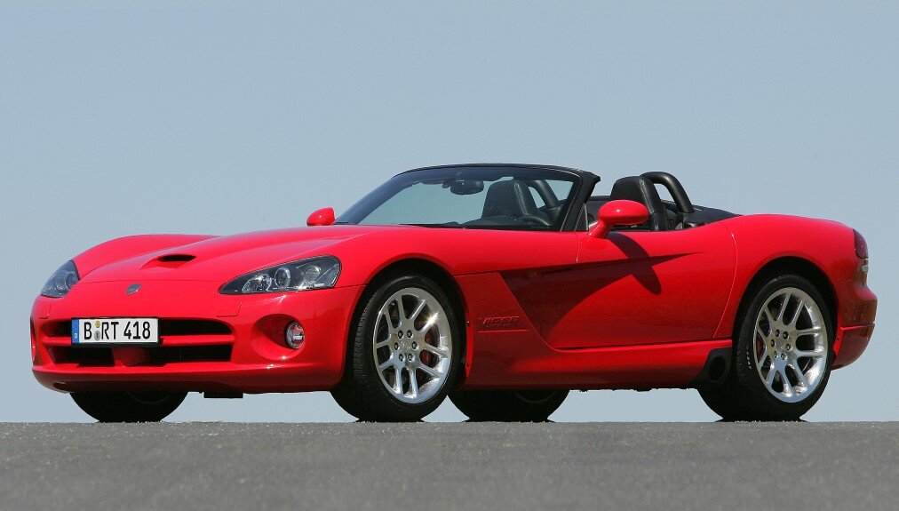Dodge-Viper SRT-10 Convertible (2003-07).