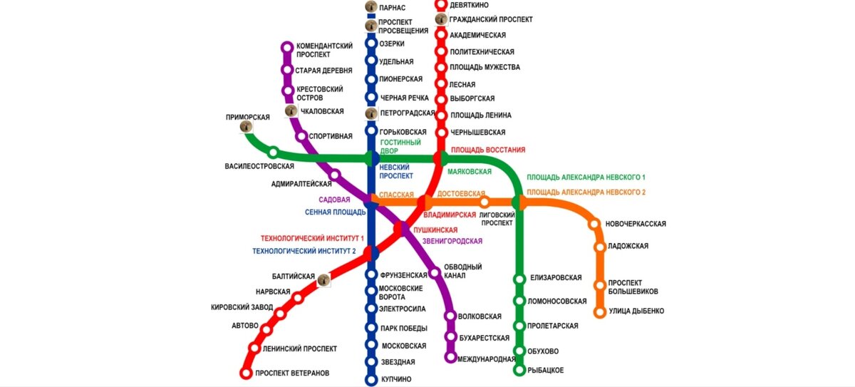 Метро санкт петербурга сейчас