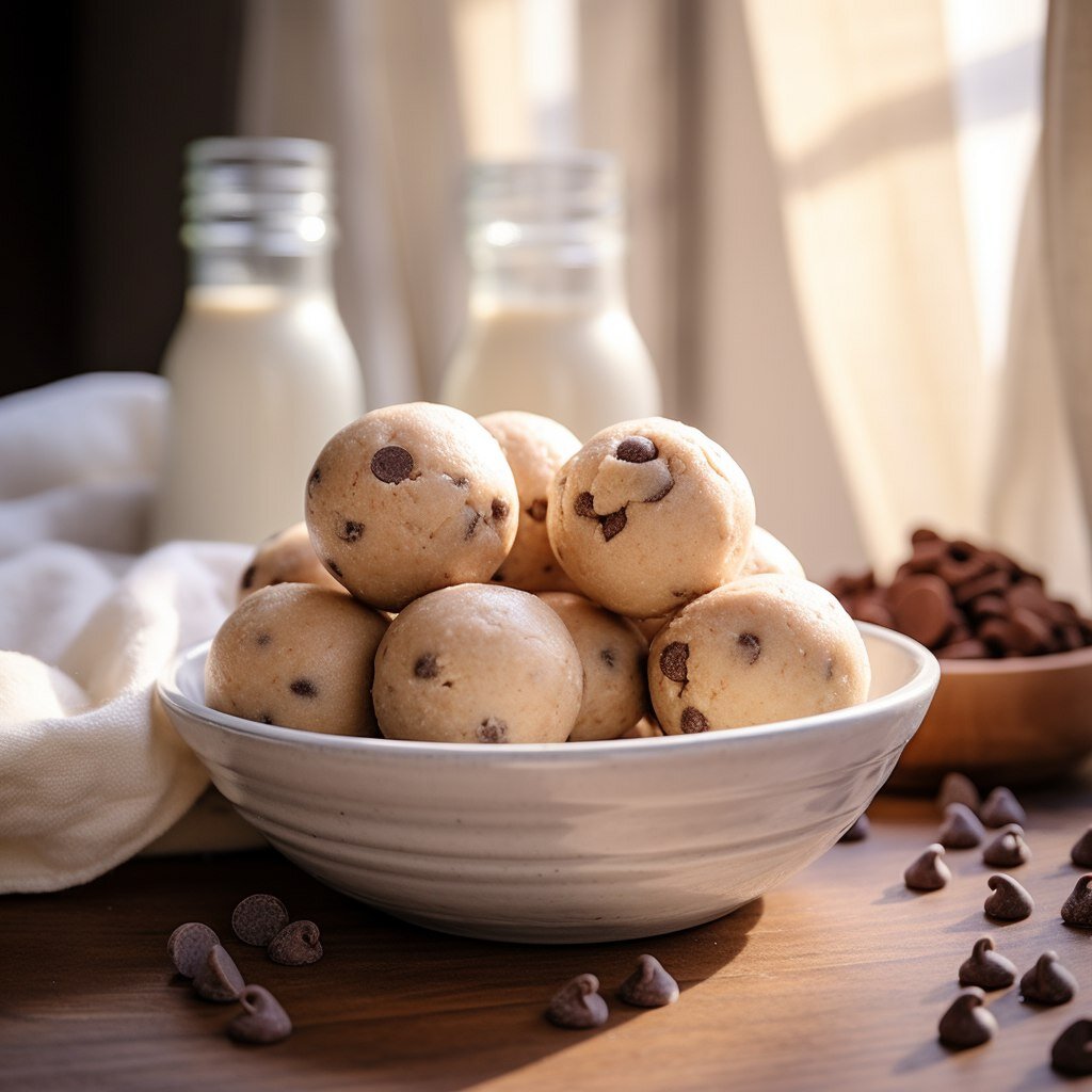 Протеиновые конфеты с шоколадными каплями