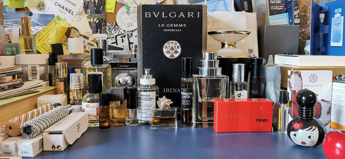 Часть моих духов - дружков. 