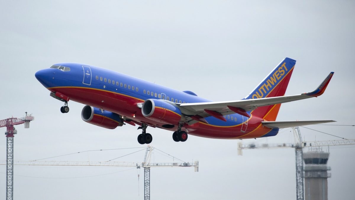 Ук самолет. Southwest Airlines co.. Southwest Airbus