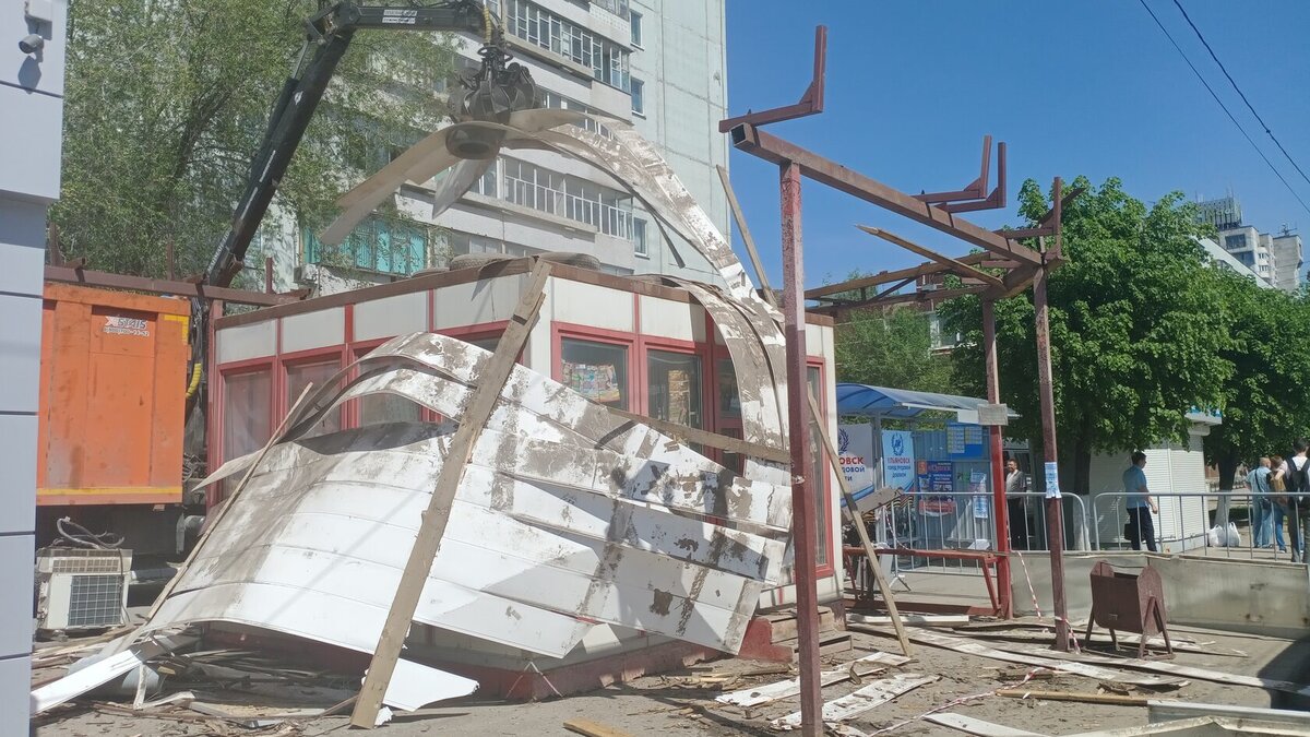 Демонтаж торговых объектов от Ломсталь