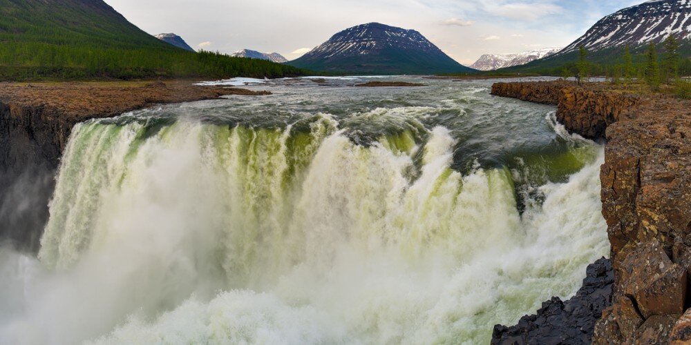 Плато Путорана гейзеры