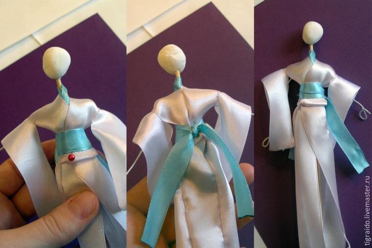 Кукла из бумаги с одёжкой: легко даже для новичков