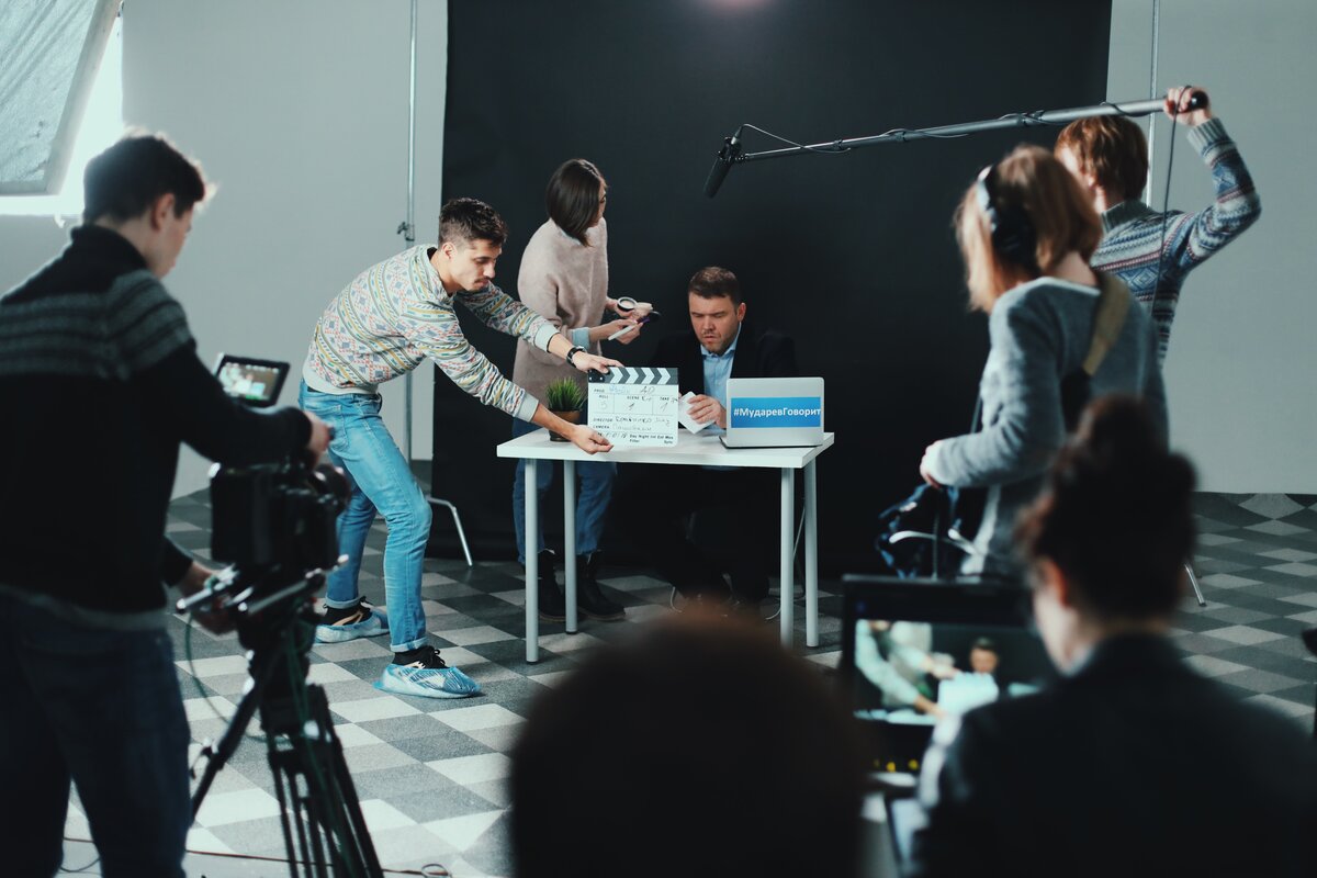 Съемки эпизода "Фейк" сериала студии "Дикий Digital"