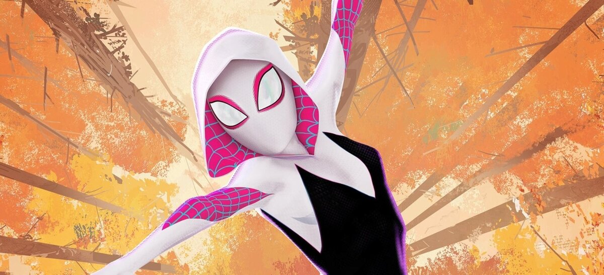 Это Спайдер-Гвен. Именно она была в ластиках из Пятерочки, кто не узнал.