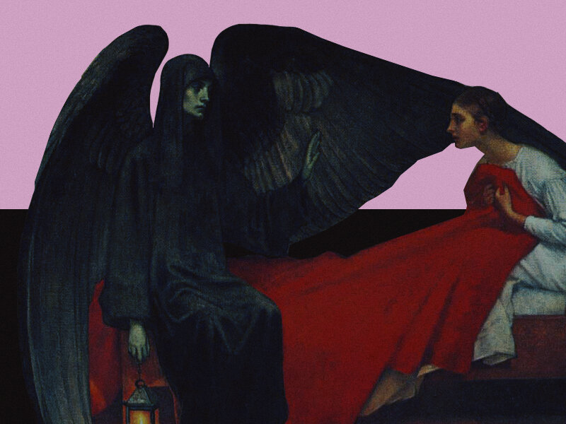 Фрагмент картины Marianne Stokes