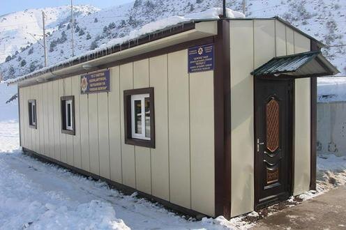  Пункт обогрева на перевале "Камчик". Фото с сайта Kun.uz