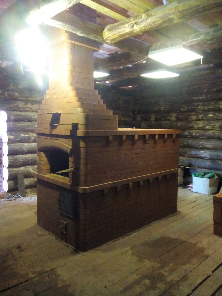 Русская печь. 