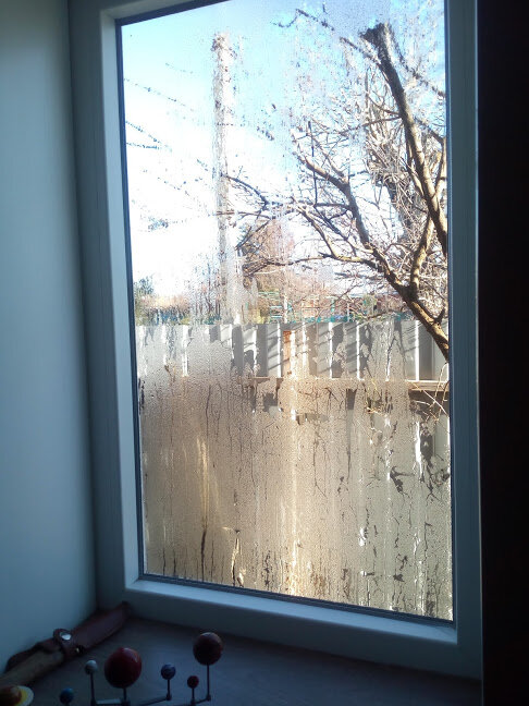 "Дачное" окно без стеклопакета