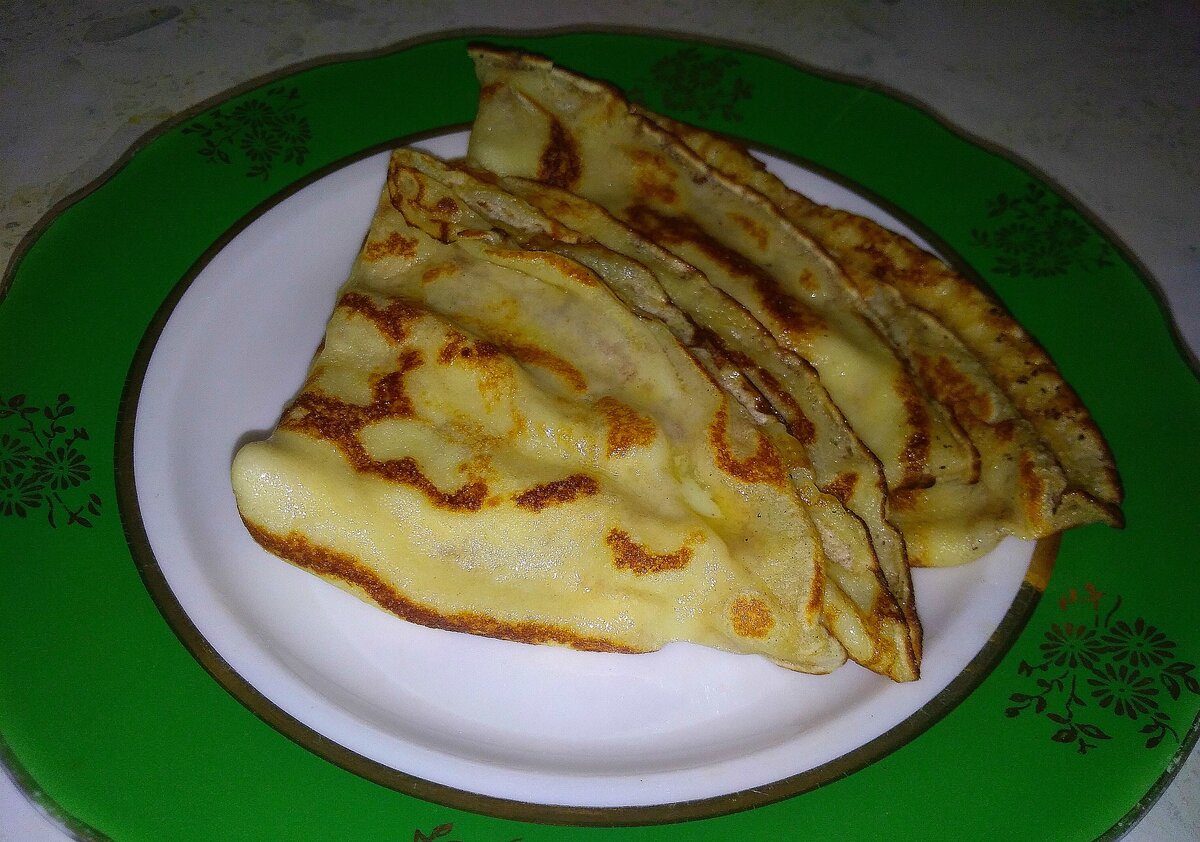 Тонкие блинчики