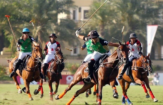 Современная игра в поло