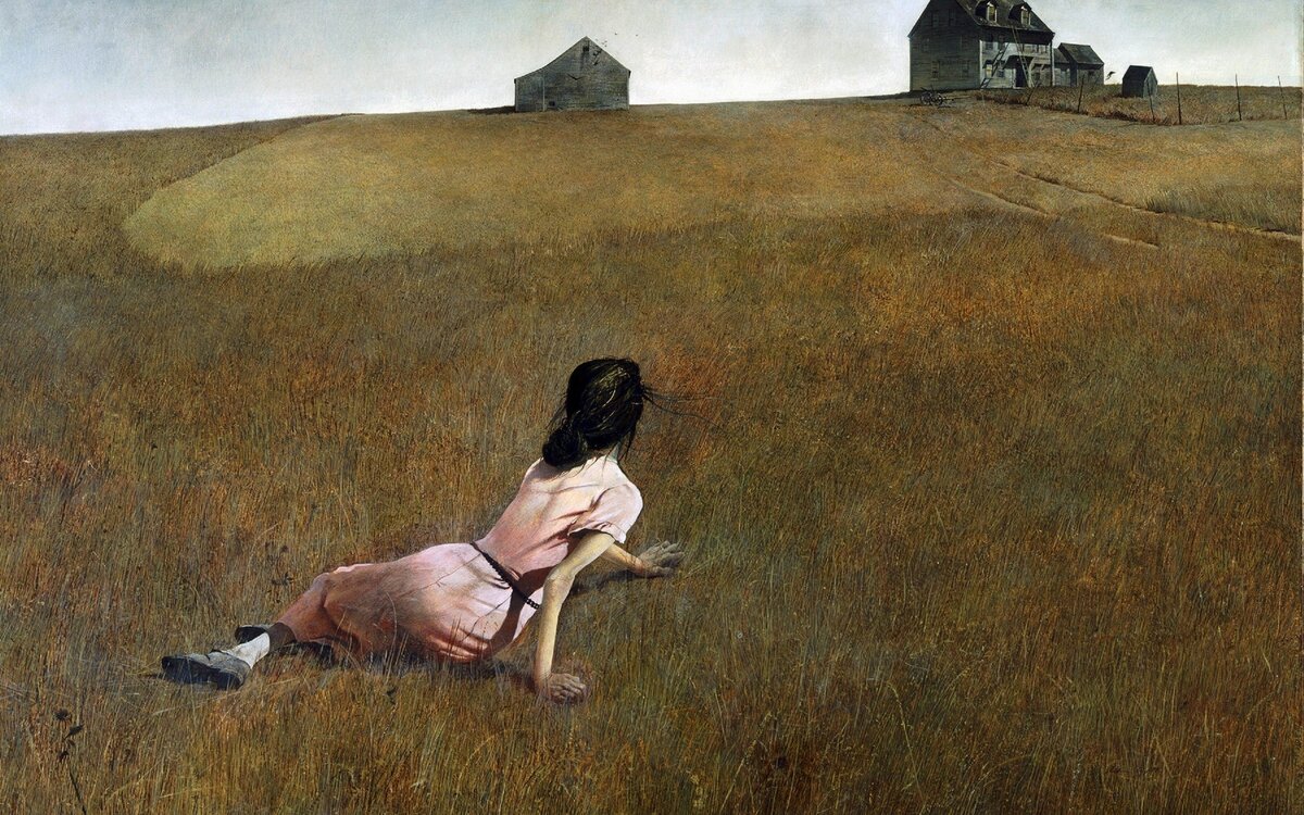 Мир Кристины- одна из самых выдающихся работ мастера.