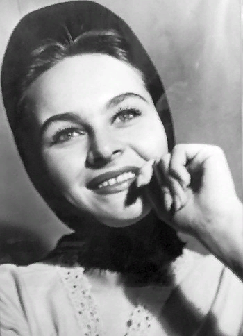 Татьяна Конькова в 70-е годы.