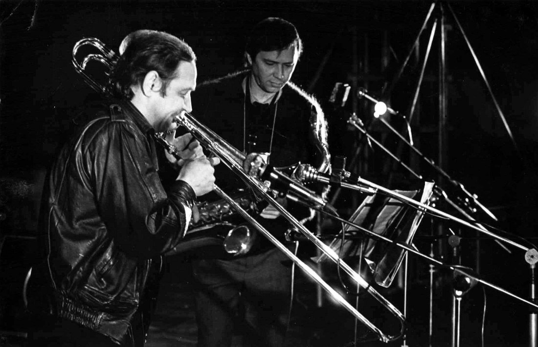 Вячеслав Назаров, Александр Колигер (фото 1980-х гг.)