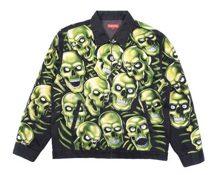 Куртка Supreme — Skull Pile Jacket