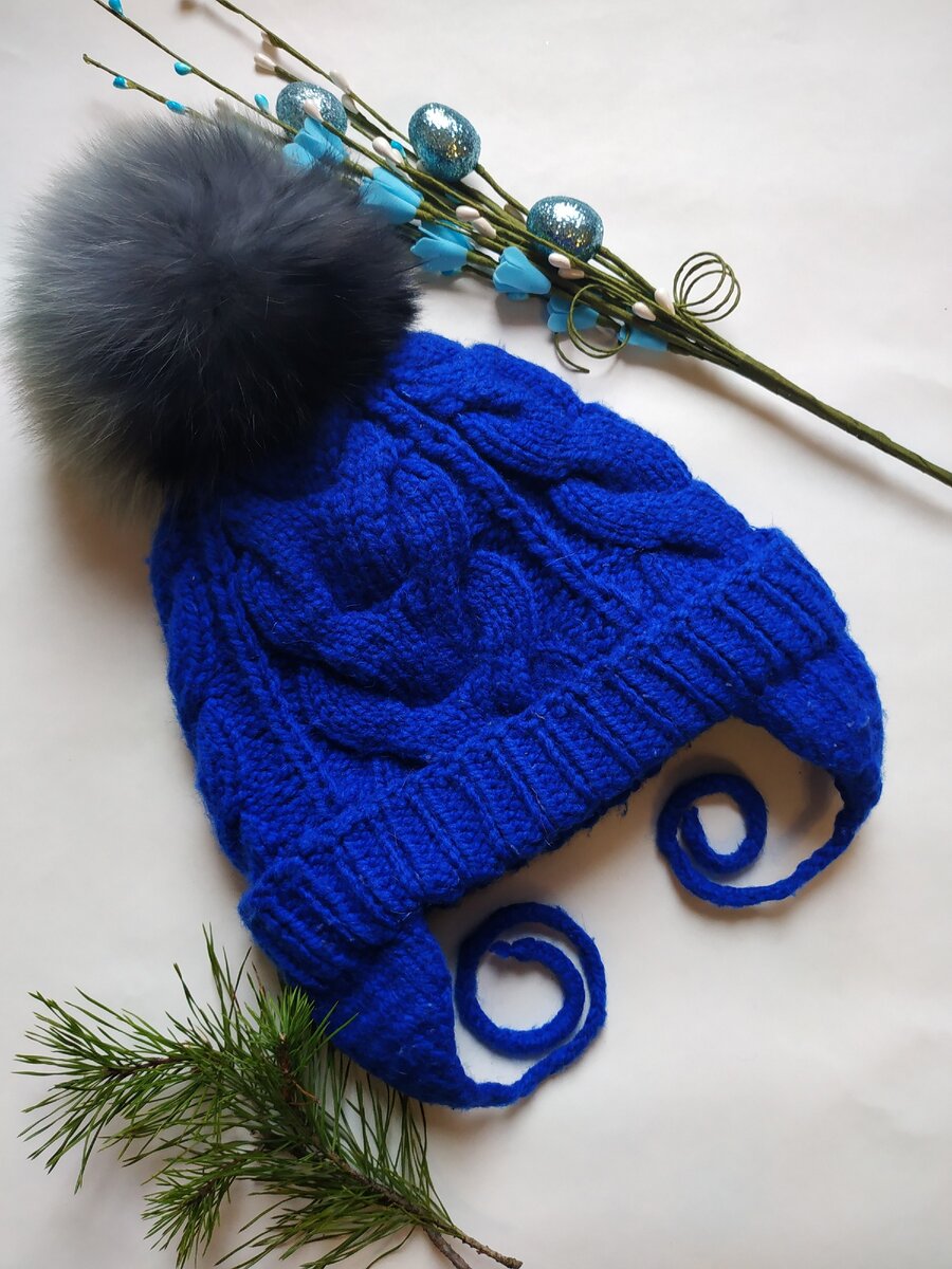 Эту шапочку я связала для своего сыночка