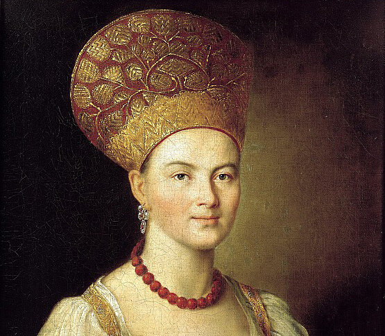 И.Аргунов, "Портрет неизвестной крестьянки", 1784 г. 