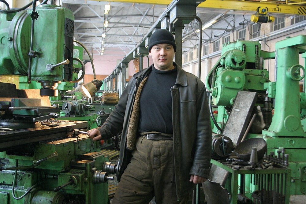 Примерно такое оборудование стоит на наших заводах...