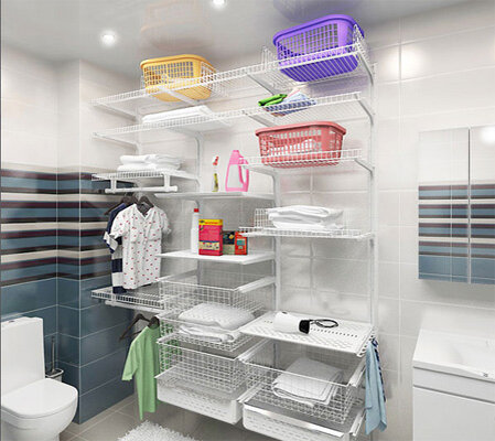 Система HOME SPACE в прачечной