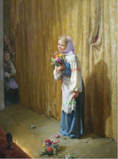 Петр Артемьевич Оборин. Первый успех, 1954 год.