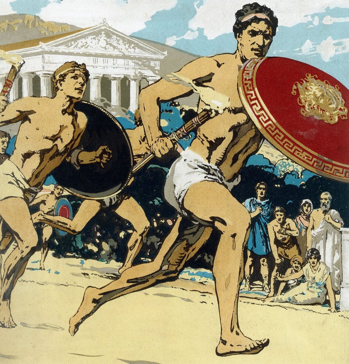 Первые древние олимпийские игры