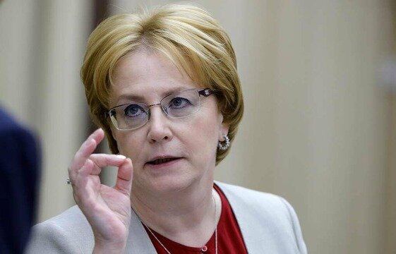 Бывший министр здравоохранения- Вероника Скворцова. Фото из открытых источников.