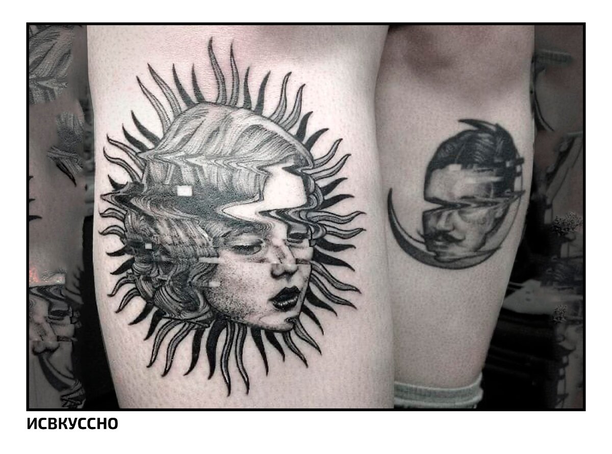 The Stupefying Glitch Tattoos of Max Amos